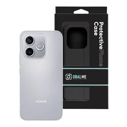 Telefontok Honor 600 Lite 5G - OBAL:ME SmoothTouch fekete könyvtok-4