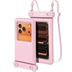 Tech-Protect UWC7 - pink, vízálló lebegő tok (6,9 coll-ig)-4