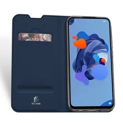 Huawei Mate 30 Lite / Huawei Nova 5i Pro Telefontok - Dux Ducis kék kinyitható tok-4