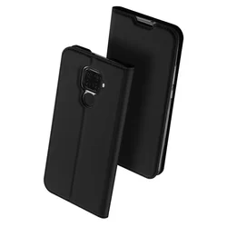 Huawei Mate 30 Lite Telefontok - Dux Ducis fekete kinyitható tok-1
