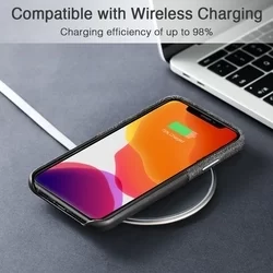 iPhone 11 PRO Telefontok - ESR Metro Wallet szövet-műbőr kemény, elegáns hátlaptok-8