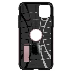 iPhone 11 PRO MAX Telefontok - SPIGEN SLIM ARMOR rose gold szilikon kitámasztható tok-3