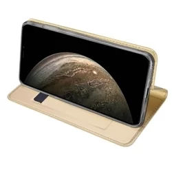 iPhone 11 PRO MAX Telefontok - Dux Ducis arany kinyitható tok-2