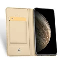 iPhone 11 PRO MAX Telefontok - Dux Ducis arany kinyitható tok-4