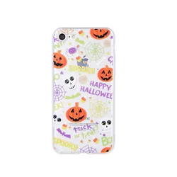 iPhone X / iPhone XS Telefontok - Halloween mintás szilikon tok-1