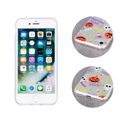 iPhone X / iPhone XS Telefontok - Halloween mintás szilikon tok-2