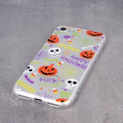 iPhone X / iPhone XS Telefontok - Halloween mintás szilikon tok-3