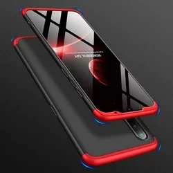 Telefontok Samsung Xiaomi Mi A3 hátlap - GKK Protection 3in1 - fekete-piros-3