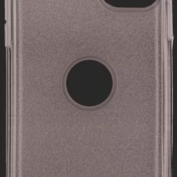 iPhone 11 Telefontok - Ezüst Shiny tok (Apple logónál kivágással)-1