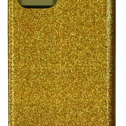 iPhone 11 PRO Telefontok - arany Shiny mágneses szilikon keretes könyvtok-2