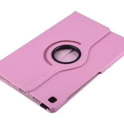 Samsung Galaxy Tab S5e 10.5 Tablettok (10.5 col) - pink fordítható műbőr tablet tok-2