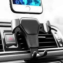 Univerzális Telefontartó: szellőzőrácsra rögzíthető telefontartó, fekete-7