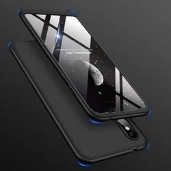 Telefontok Xiaomi Mi 8 - hátlap GKK Protection 3in1 - fekete-2