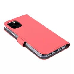 iPhone 11 Pro Telefontok - piros ráhajtófüles könyvtok-1