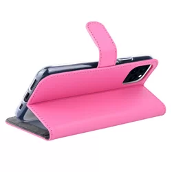iPhone 11 Pro Telefontok - Pink ráhajtófüles könyvtok-5