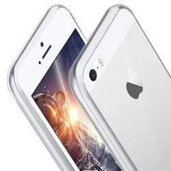 iPhone 5/5S/SE Telefontok - átlátszó szilikon tok-2