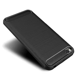 Xiaomi Redmi GO Telefontok - Forcell CARBON fekete szilikon tok-3