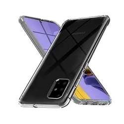 Samsung Galaxy A51 Telefontok - ütésálló átlátszó tok-1