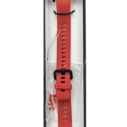 Honor Band 4 / 5 okosóra szíj - TACTICAL piros szilikon szíj-1