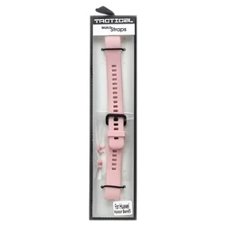 Honor Band 4 / 5 okosóra szíj - TACTICAL pink szilikon szíj-2