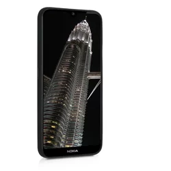 Nokia 2.2 Telefontok - fekete szilikon tok-2