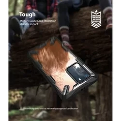 Telefontok Huawei P40 Pro - Ringke Fusion X fekete ütésálló tok-4