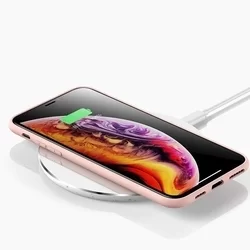 iPhone 7 / 8 Telefontok - matt piros szilikon tok -1