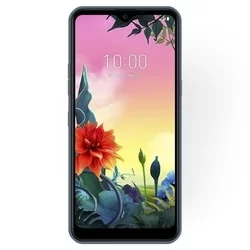 LG K50s Telefontok - szürkéskék szilikon tok-1