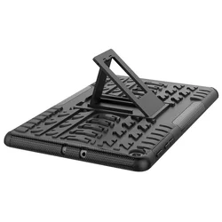 Tablettok Samsung Galaxy Tab A 8.0 2019 (SM-T290) - Armorlok ütésálló, kitámasztható, fekete tablet tok-5