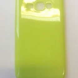 Samsung Galaxy J120F Galaxy J1 2016 Telefontok - Candy lime zöld 0,3mm szilikon tok-1