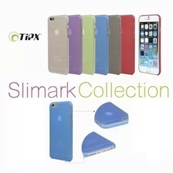 Samsung Galaxy S6 Edge Plusz G928F Telefontok -  lila Slimark 0,4mm muanyag hátlap tok-1