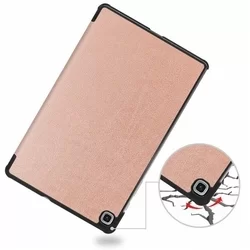 Tablettok Samsung Galaxy Tab S6 Lite 2020 /2022 (SM-P610, SM-P615, SM-P613, SM-P619) - Rose Gold smart case-3