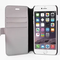 iPhone 6 / 6s Telefontok - Mercedes-Benz Kihajtható Tok Fehér-2