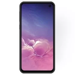 Samsung Galaxy S10e Telefontok - fekete szilikon tok-1