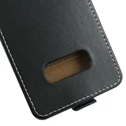 Samsung Galaxy S10e Telefontok - Lefelé nyíló Flexi Fliptok fekete-5