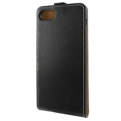 iPhone 7 / 8 / SE 2020 telefontok - fekete flexi fliptok-1