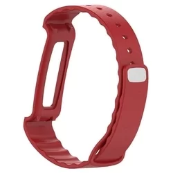 Huawei Band A2 okosóra szíj - TECH-PROTECT piros szilikon szíj-2