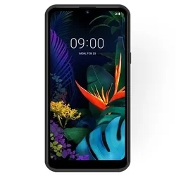 Telefontok LG K50 / LG Q60 - fekete szilikon tok-1