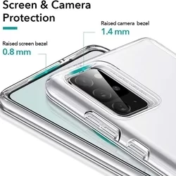 Telefontok Samsung GALAXY NOTE 20 - ESR AIR SHIELD BOOST kitámasztható szilikon tok-2