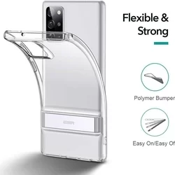 Telefontok Samsung GALAXY NOTE 20 - ESR AIR SHIELD BOOST kitámasztható szilikon tok-7