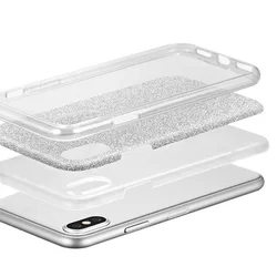 Xiaomi Redmi Note 9S Telefontok - Ezüst Shiny tok-1