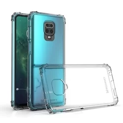 Xiaomi Redmi Note 9 Pro Max Telefontok - ütésálló átlátszó tok-1