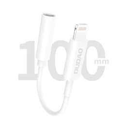 DUDAO Fehér Lightning / Audio jack (3,5mm) adapter-2