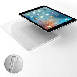 iPad 2019 10.2 (iPad 7) Tablettok - átlátszó szilikon tablet tok-2