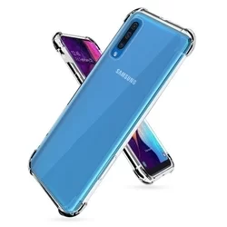 Samsung Galaxy A50 Telefontok - ütésálló átlátszó szilikon tok-1