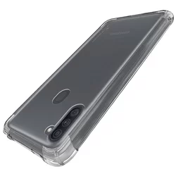 Samsung Galaxy A11 Telefontok - Ütésálló átlátszó plexi tok-2