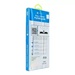 Samsung Galaxy Note20 üvegfólia - 0,15 mm flex 3D Fekete (az íves részre is ráhajlik)-2