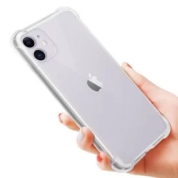 iPhone 12 mini Telefontok - Ütésálló átlátszó tok-2