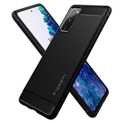 Samsung Galaxy S20 FE Telefontok - SPIGEN RUGGED ARMOR matt fekete tok-5