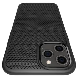 iPhone 12 Telefontok - SPIGEN LIQUID AIR Fekete tok-5
